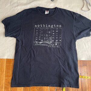 Nothington band t-shirt, size large